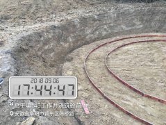 2018.0906总干渠145#工作井浇筑砼前